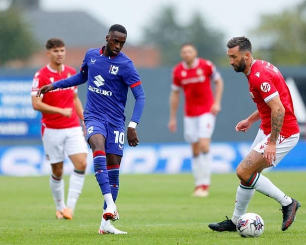 Mo Eisa is one of five MK Dons players rated as amongst League Two's most valuable players right now.