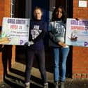 Local parents raise awareness on local MPs voting record on the climate and environment. 