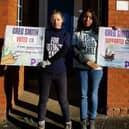 Local parents raise awareness on local MPs voting record on the climate and environment. 
