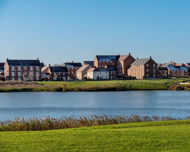 Taylor Wimpey's The Leys at Willow Lake development, Newton Leys