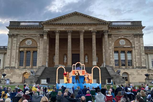 Outdoor theatre at Stowe House