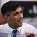 Britain's Prime Minister and Conservative Party leader Rishi Sunak   (Photo by HENRY NICHOLLS / POOL / AFP) (Photo by HENRY NICHOLLS/POOL/AFP via Getty Images)