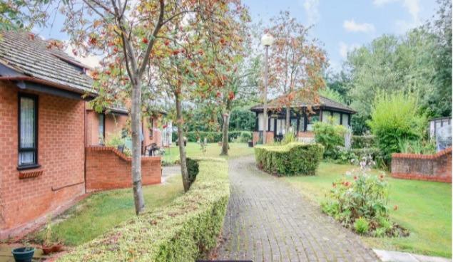 The communal gardens on the estate the property is situated in.