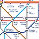 A fraction of the Engineering Icons Tube Map