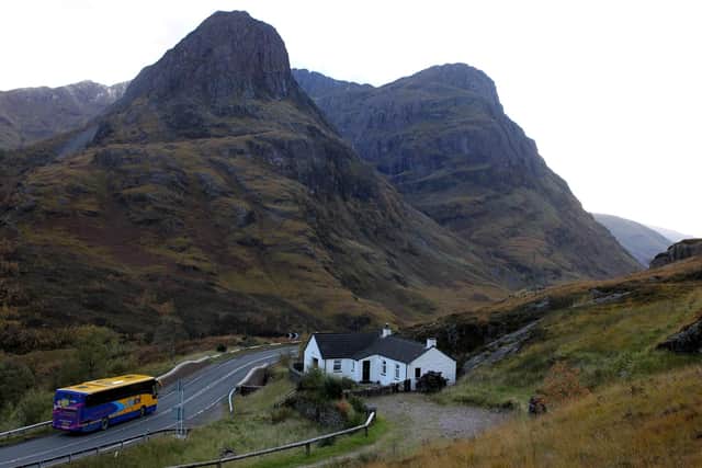 Allt na Reigh cottage, which belonged to Jimmy Savile, in Glen Coe. Picture: Andrew Milligan/PA Wire