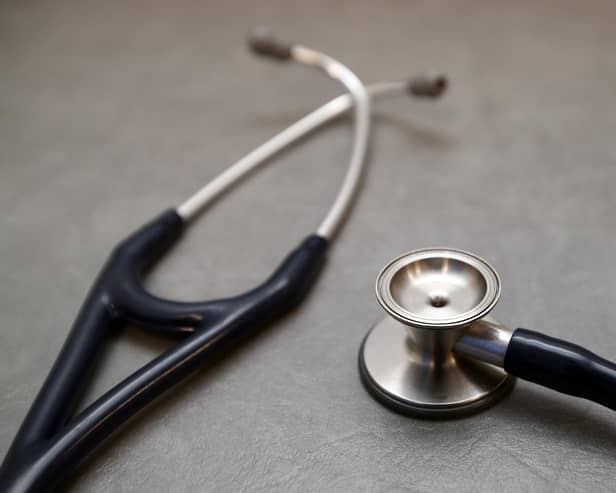 A stethoscope is pictured in a General Practitioners surgery. Photo by Carl Court/Getty Images