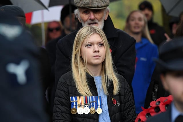 A striking display of medals