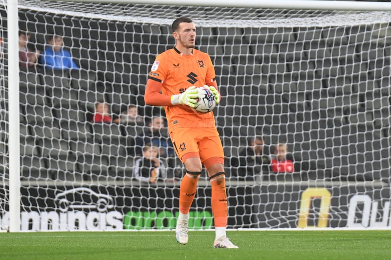 The first of two keepers signed in June, Harness left Charlton to join Dons and made his debut for the club in the EFL Trophy win over Chelsea in midweek
