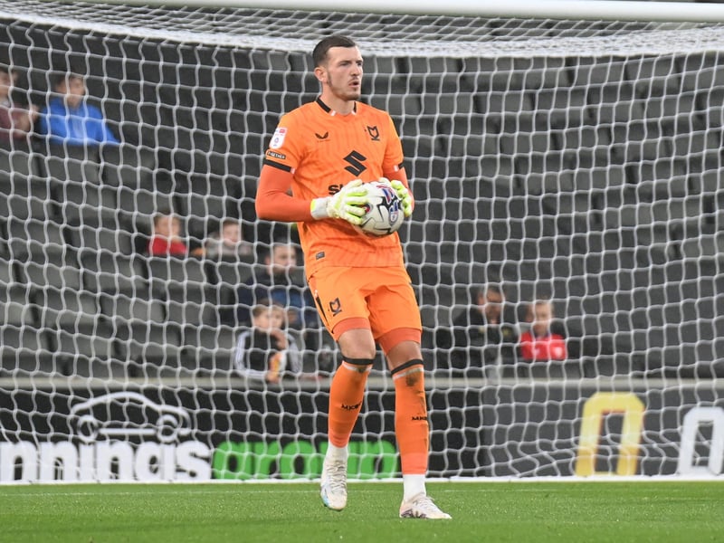 The first of two keepers signed in June, Harness left Charlton to join Dons and made his debut for the club in the EFL Trophy win over Chelsea in midweek