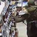 Prolific shoplifter caught on CCTV stealing bacon from Co-op a week after being given second chance by judge