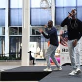 So Solid Crew twin brothers Noel and Dwayne Thomas wowed crowds who turned out to support the successful event held to mark Black History Month