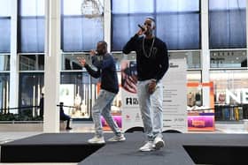 So Solid Crew twin brothers Noel and Dwayne Thomas wowed crowds who turned out to support the successful event held to mark Black History Month