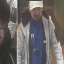 CCTV images have been released of two men police want to speak to in connection with an incident of public order