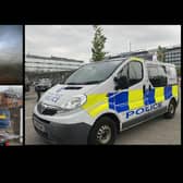 One Saturday this car was racing illegally on Milton Keynes streets. Today it's on the back of a police recovery vehicle, seized and about to be impounded