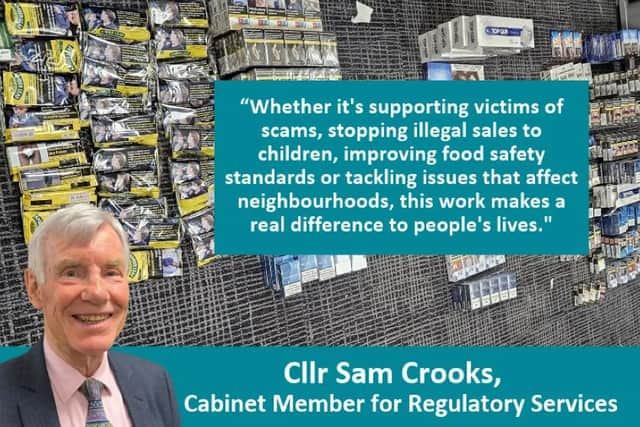 The City Council has ramped up efforts to protect residents by tackling rogue traders, supporting scam victims, carrying out underage sales operations and taking action against businesses that put public health at risk. Photo: Milton Keynes City Council