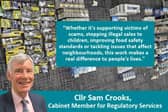 The City Council has ramped up efforts to protect residents by tackling rogue traders, supporting scam victims, carrying out underage sales operations and taking action against businesses that put public health at risk. Photo: Milton Keynes City Council