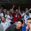 Fans at MK 11 watch Euros Spain v England final