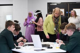Pupils from Lord Grey Academy get to grips with tech