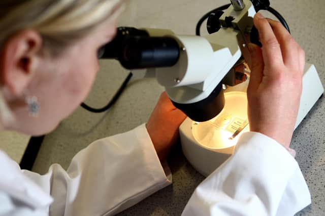 Targets to eliminate cervical cancer are 'challenging' says the Cervical Cancer Trust.
PA Photo : David Davies.
