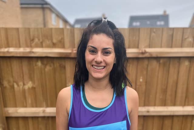 Nicola Catling is running in memory of baby daughter Mila