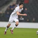 MK Dons picked up a morale-boosting 1-0 win at Crewe as League Two survival was secured.