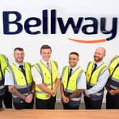 (L to R) Ross Jenkins Martin Elderton Josh Croxford Dan St Hilaire, Michael Crake and Cymon Robinson