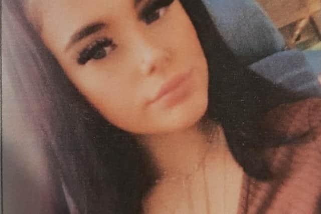 Macey, 15,  has not been seen for two days