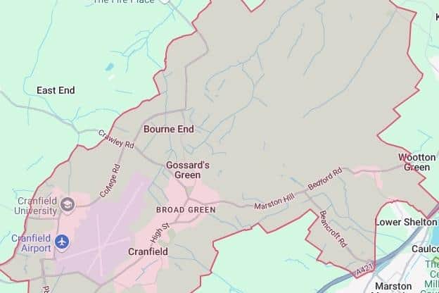 Cranfield and surrounding areas have been affected by water pressure issues