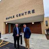 Milton Keynes' MPs at the centre's opening last year