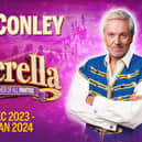 Brian Conley is back , starring as Buttons in MK Theatre's panto Cinderella