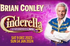 Brian Conley is back , starring as Buttons in MK Theatre's panto Cinderella