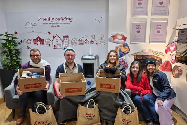 Taylor Wimpey South Midlands donates winter essentials to YMCA Milton Keynes