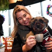 Dog day afternoon, the event provided a super fun dog experience with unlimited 'puppuccinos' and treats