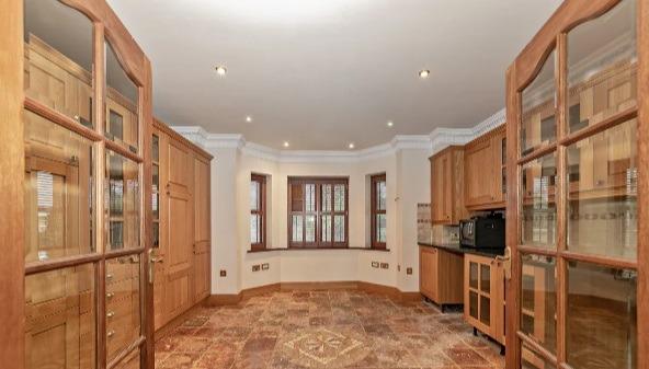 A utility room which could act as a second kitchen.