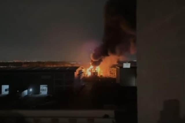 National Express has suspended all its services to London Heathrow Airport due to a fire, which has caused the closure of the airport for the remainder of the day