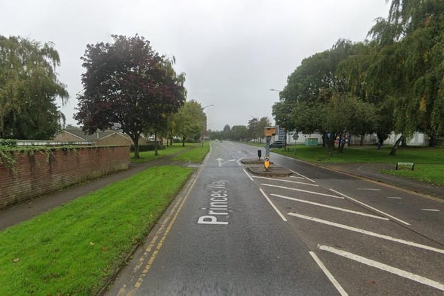 Princes Way, Bletchley - 30mph limit