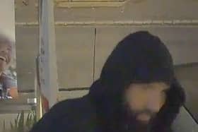 Please contact police if you recognise this man