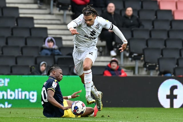 Toby Lock's MK Dons player rating pictures after the draw with Oxford ...