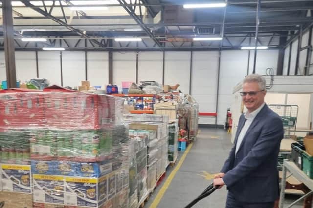 26 pallets of food were delivered