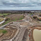 The photos from Drone Over MK show what's happening on the new MK East development