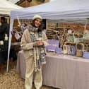 Stallholder Emma Jolly will selling a range of crocheted bags