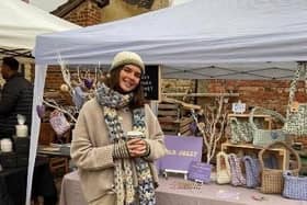 Stallholder Emma Jolly will selling a range of crocheted bags