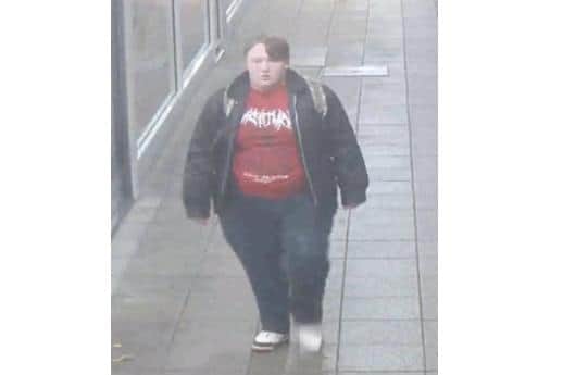 Do you recognise this man? Police want to speak to him about a fire at Milton Keynes shopping centre.