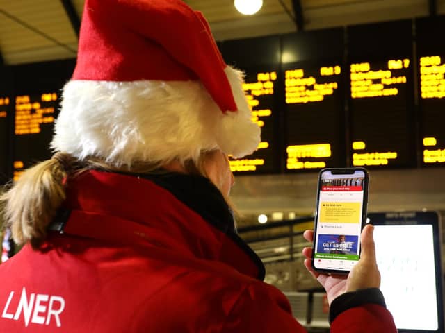 LNER festive tickets on sale (photo: Simon Williams)