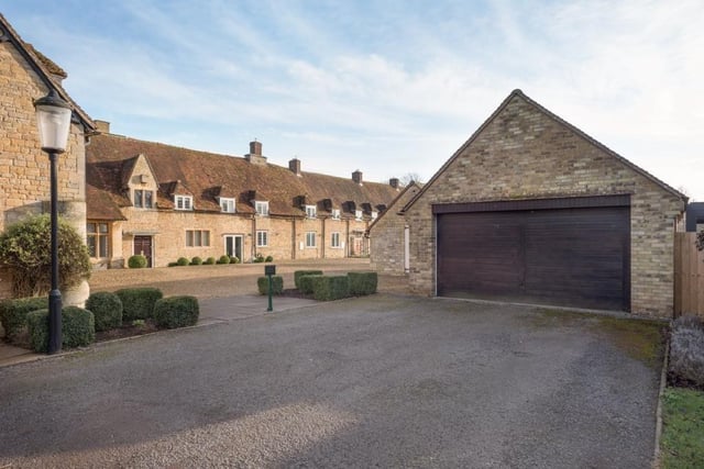 The property offers walled garden double garage and ample parking