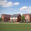 DWSM - A CGI street scene of Mallard Meadows