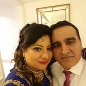 Naseem and her husband Malik
