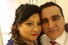 Naseem and her husband Malik