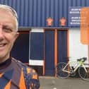 Dedicated Hatters fan Mark Crowther is cycling to Sheffield's Bramall Lane on Christmas Day to see his team in action on Boxing Day - and raise money for four local charities