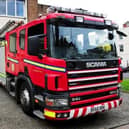 Firefighters are currently at the scene of a blaze at a two-storey property in Oldbrook